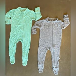 Kyte BABY Mint and Dusty Lavender Footies